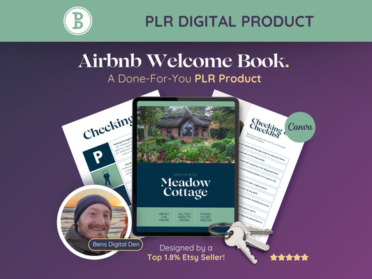 PLR Airbnb Welcome Book