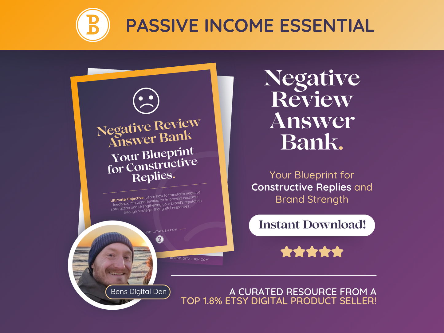 Negative Review Answer Bank