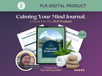 PLR Mind Calming Journal