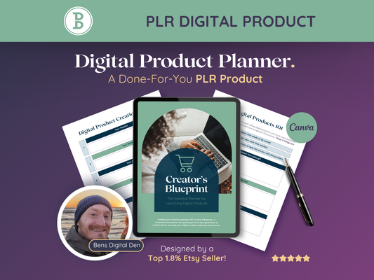 PLR Digital Product Planner