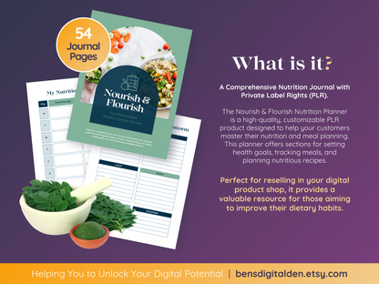 PLR Nutrition Planner