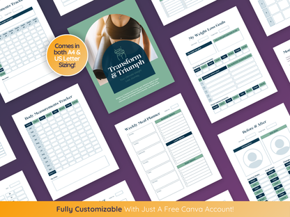 PLR Weight Loss Planner